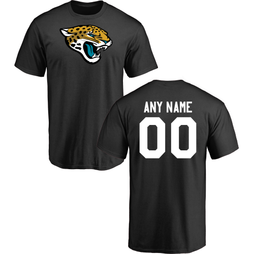 Men Jacksonville Jaguars Design-Your-Own Short Sleeve Custom NFL T-Shirt->->Sports Accessory